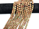 Saturn Jasper Bead, 8mm Round Beads-Gems: Round & Faceted-BeadDirect
