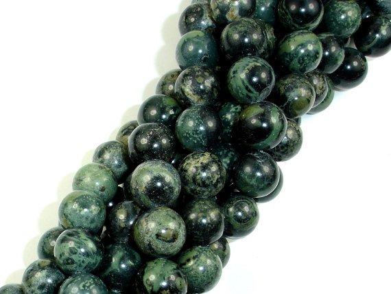 Kambaba Jasper Beads, Round, 10mm-Gems: Round & Faceted-BeadDirect