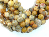 Crazy Lace Agate Beads Faceted Round, 8mm-Gems: Round & Faceted-BeadDirect