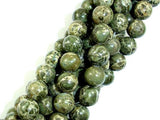 Alligator Skin Jasper Beads, Green Brecciated Jasper, Round, 8mm(8.3mm)-Gems: Round & Faceted-BeadDirect