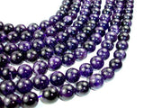 Amethyst - Round Beads, 12mm-Gems: Round & Faceted-BeadDirect