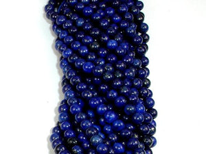 Lapis Lazuli beads, 4mm, Round Beads-Gems: Round & Faceted-BeadDirect