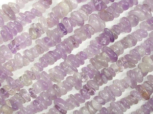 Amethyst Beads, Pebble Chips, 6mm - 10mm, 16 Inch-Gems: Nugget,Chips,Drop-BeadDirect