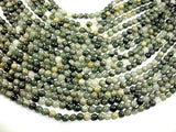 Green Line Quartz Beads, 6mm Round Beads-Gems: Round & Faceted-BeadDirect