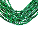 Malachite Beads - Synthetic, Round, 8mm-Gems: Round & Faceted-BeadDirect