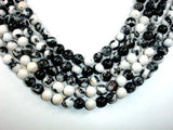 Zebra Jasper Beads, Round, 10mm(10.5mm)-Gems: Round & Faceted-BeadDirect