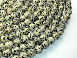 Dalmation Jasper Beads, Round, 12mm-Gems: Round & Faceted-BeadDirect