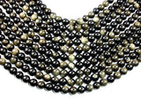Golden Obsidian, Round, 10mm beads-Gems: Round & Faceted-BeadDirect