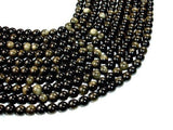 Golden Obsidian, Round, 10mm beads-Gems: Round & Faceted-BeadDirect