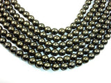 Pyrite, Round beads, 10mm-Gems: Round & Faceted-BeadDirect