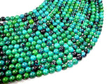 Chrysocolla, 8mm Round Beads-Gems: Round & Faceted-BeadDirect