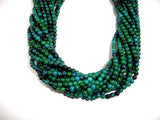 Chrysocolla , 4mm Round Beads-Gems: Round & Faceted-BeadDirect