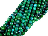 Chrysocolla , 6mm Round Beads-Gems: Round & Faceted-BeadDirect