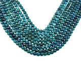 Apatite Beads, Round, 6mm (6.5mm)-Gems: Round & Faceted-BeadDirect