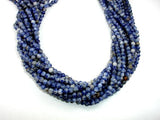 Blue Spot Jasper Beads, Round, 4mm-Gems: Round & Faceted-BeadDirect