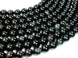 Rainbow Obsidian Beads, Round, 10mm-Gems: Round & Faceted-BeadDirect