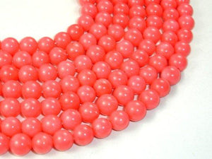 Pink Coral Beads, Angel Skin Coral, 8mm Round Beads-Gems: Round & Faceted-BeadDirect