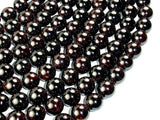 Red Garnet Beads, Round, 12mm-Gems: Round & Faceted-BeadDirect