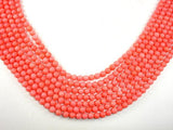 Pink Coral Beads, Angel Skin Coral, 6mm Round Beads-Gems: Round & Faceted-BeadDirect