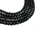 Hypersthene, Round 8mm beads-Gems: Round & Faceted-BeadDirect