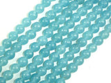 Blue Sponge Quartz Beads, Round, 6mm-Gems: Round & Faceted-BeadDirect
