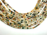 Ocean Jasper, Round 4mm beads-Gems: Round & Faceted-BeadDirect