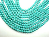 Howlite Turquoise Beads, Round, 8mm-Gems: Round & Faceted-BeadDirect