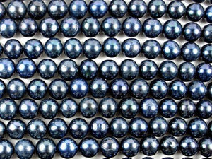 Fresh Water Pearl, Dark Peacock, Potato 9-10mm-Pearls & Glass-BeadDirect