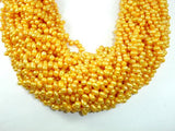 Fresh Water Pearl Beads, Gold, Top drilled, Dancing beads-Pearls & Glass-BeadDirect