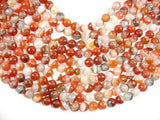 Agate Beads, Faceted Round, 10mm, 14.5 Inch-Agate: Round & Faceted-BeadDirect
