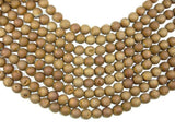 Druzy Agate Beads, Geode Beads, Matte Golden Brown, 12mm-Agate: Round & Faceted-BeadDirect