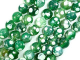 Agate Beads, Round, 12mm, 15.5 Inch-Agate: Round & Faceted-BeadDirect