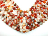 Agate Beads, Faceted Round, 12mm, 15.5 Inch-Agate: Round & Faceted-BeadDirect