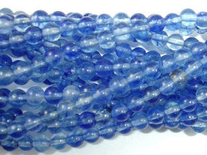 Blueberry Quartz Beads, Round, 4mm-Gems: Round & Faceted-BeadDirect