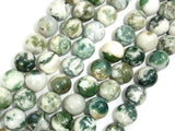 Tree Agate Beads, Round, 10mm-Gems: Round & Faceted-BeadDirect