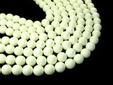 Lemon Chrysoprase Beads, Round, 14mm-Gems: Round & Faceted-BeadDirect