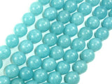 Blue Sponge Quartz Beads, Round, 12mm-Gems: Round & Faceted-BeadDirect