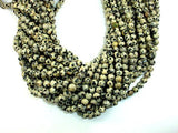 Dalmation Jasper Beads, Round, 6mm-Gems: Round & Faceted-BeadDirect