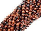 Mahogany Obsidian Beads, Round, 8mm-Gems: Round & Faceted-BeadDirect