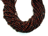 Red Tiger Eye Beads, Round, 4mm-Gems: Round & Faceted-BeadDirect