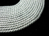 Clear Quartz Beads, Faceted Round, 6mm-Gems: Round & Faceted-BeadDirect