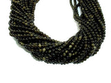 Golden Obsidian Beads, Round, 4mm-Gems: Round & Faceted-BeadDirect