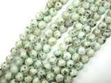 Sesame Jasper Beads, Kiwi Jasper, Round, 10mm-Gems: Round & Faceted-BeadDirect