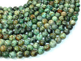 African Turquoise, Round, 10mm(10.5mm), 15.5 Inch-Gems: Round & Faceted-BeadDirect