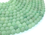 Matte Green Aventurine Beads, Round, 8mm-Gems: Round & Faceted-BeadDirect