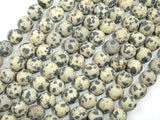Matte Dalmation Jasper Beads, Round, 8mm-Gems: Round & Faceted-BeadDirect