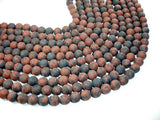 Matte Mahogany Obsidian Beads, Round, 10mm-Gems: Round & Faceted-BeadDirect