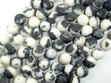 Matte Zebra Jasper Beads, Round, 10mm-Gems: Round & Faceted-BeadDirect