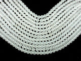 Matte Clear Quartz Beads, Round, 10mm-Gems: Round & Faceted-BeadDirect