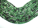 Ruby Zoisite Beads, 8mm Round Beads-Gems: Round & Faceted-BeadDirect